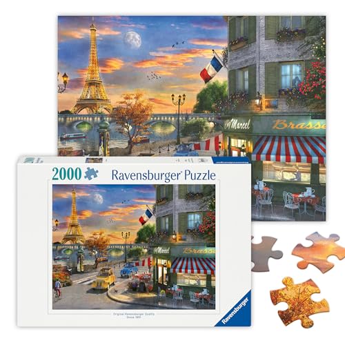 Ravensburger Puzzle 16716 - Romantische Abendstunde in Paris - 2000 Teile...
