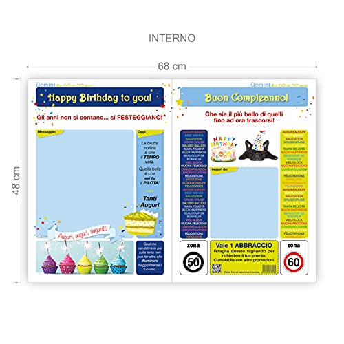 Biglietto il Giornale degli Auguri la Gazzetta dei...