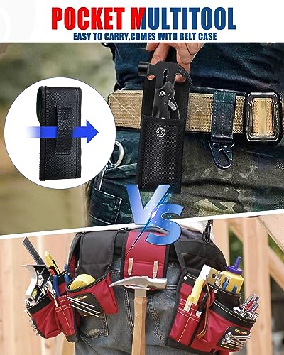 Regalos para Hombres Mujer, Mini Martillo Multiherramienta con Copo de nieve, Ideas únicas de Regalo de Cumpleaños para Papa, Accesorios al Aire Libre Herramien - imagen 7