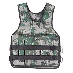 Weight Vests Adjustable Boxing Weighted Jacket Weight Training Exercise Vest for Weight Loss Running Training