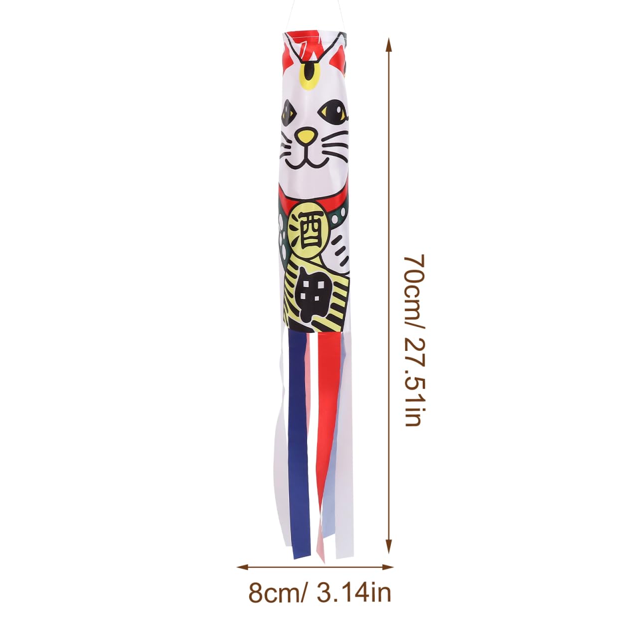 Lot de 4 Sacs à air pour Carpe - Drapeau - Drapeaux décoratifs - Décoration à Suspendre pour Jardin, Sushi, Bar, Restaurant