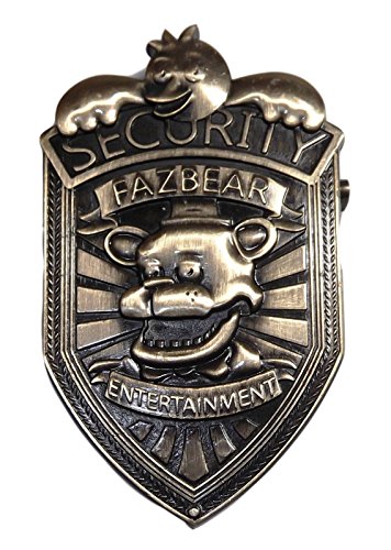 New Horizons Production Five Nights at Freddy's Fazbear Entertainment 3 Inch Tall Metal Pin