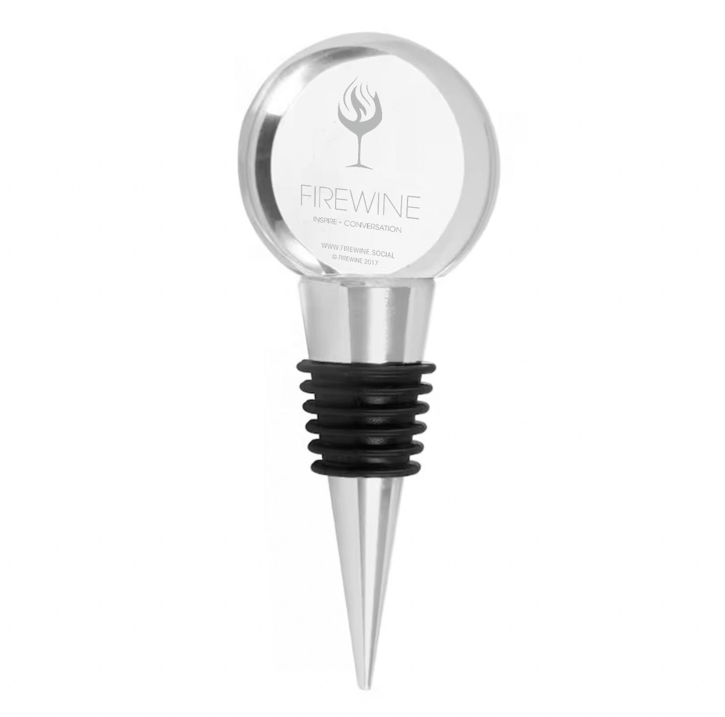 Amazon.com: Firewine Glass Wine Bottle Cork - Bottle Stopper, Reusable Wine  Corks for Bar, Kitchen and Beverages, Bottle Cover: Home & Kitchen