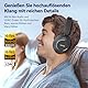 EarFun Wave Pro Over-Ear Kopfhörer Kabellos Bluetooth, Hybrid Aktive Noise Cancelling, Hi-Res Audio, LDAC, 80 Std Akku, Bequemer Halt, 5 Mikrofone Kristallklare Anrufe, Bluetooth Multipoint, EQ in App