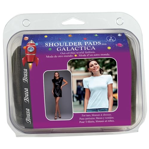 Shoulder Pads - 2PCS Water-resistant Shoulder Enhancers Pads - Shoulder Foam Pads for Women's Clothing, Blazer Clothes, Blouses, Dresses, and T-shirts.3