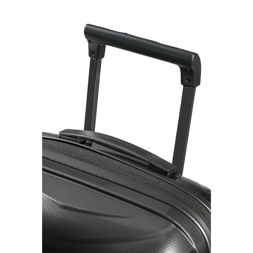 Samsonite Attrix - Spinner S, Bagages à Main Extensibles, 55 cm, 38/44 L, Noir (Anthracite)