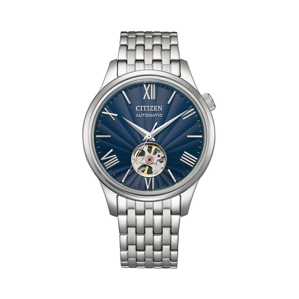 CITIZEN Stainless Steel Analog Blue Dial Men Watch-Nh9130-84L, Silver Band (B0BZHW1MKW) Amazon Price History, Amazon Price Tracker