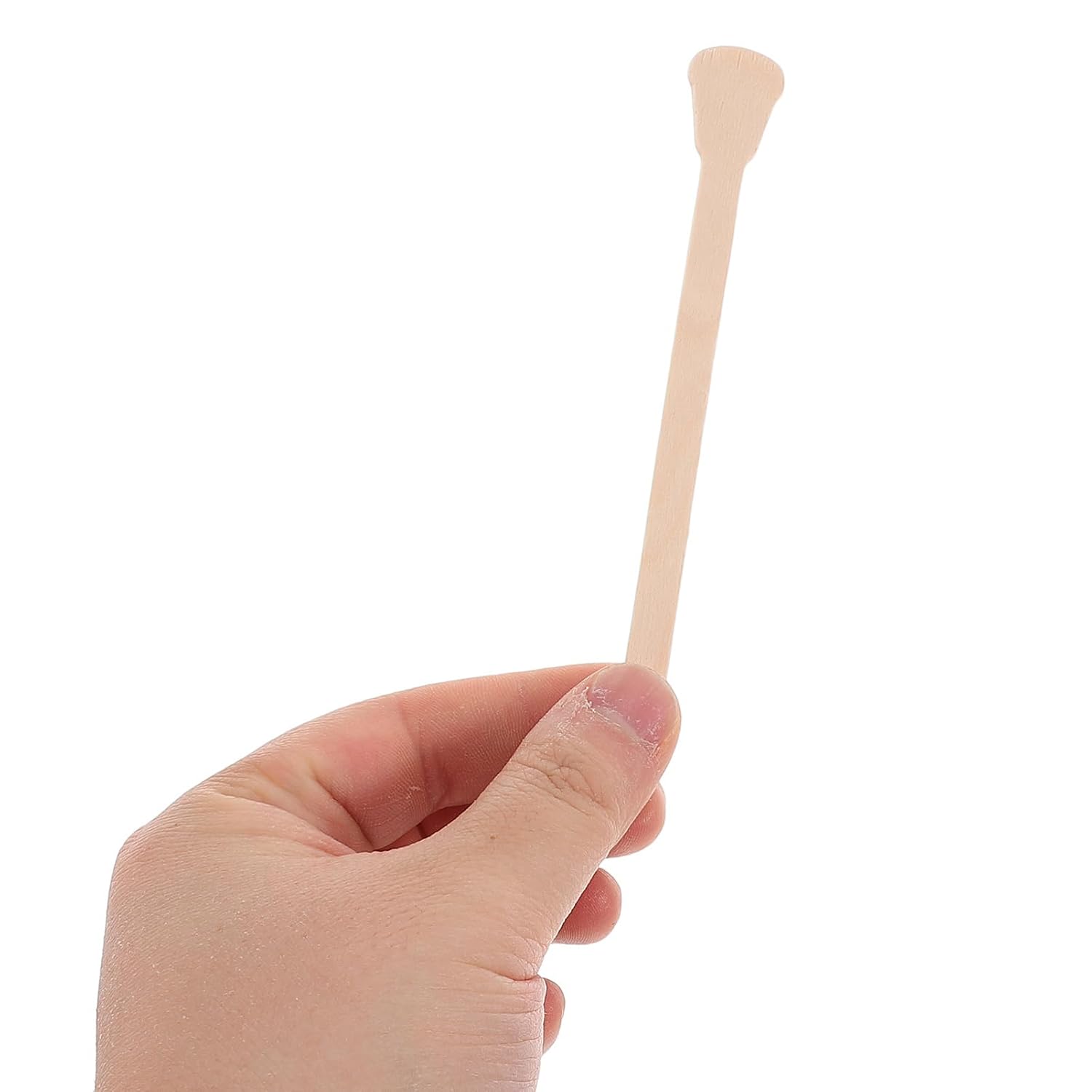 200pcs Wooden Waxing Sticks Kit Hair Removal Sticks Applicator Spatulas for Home Salon