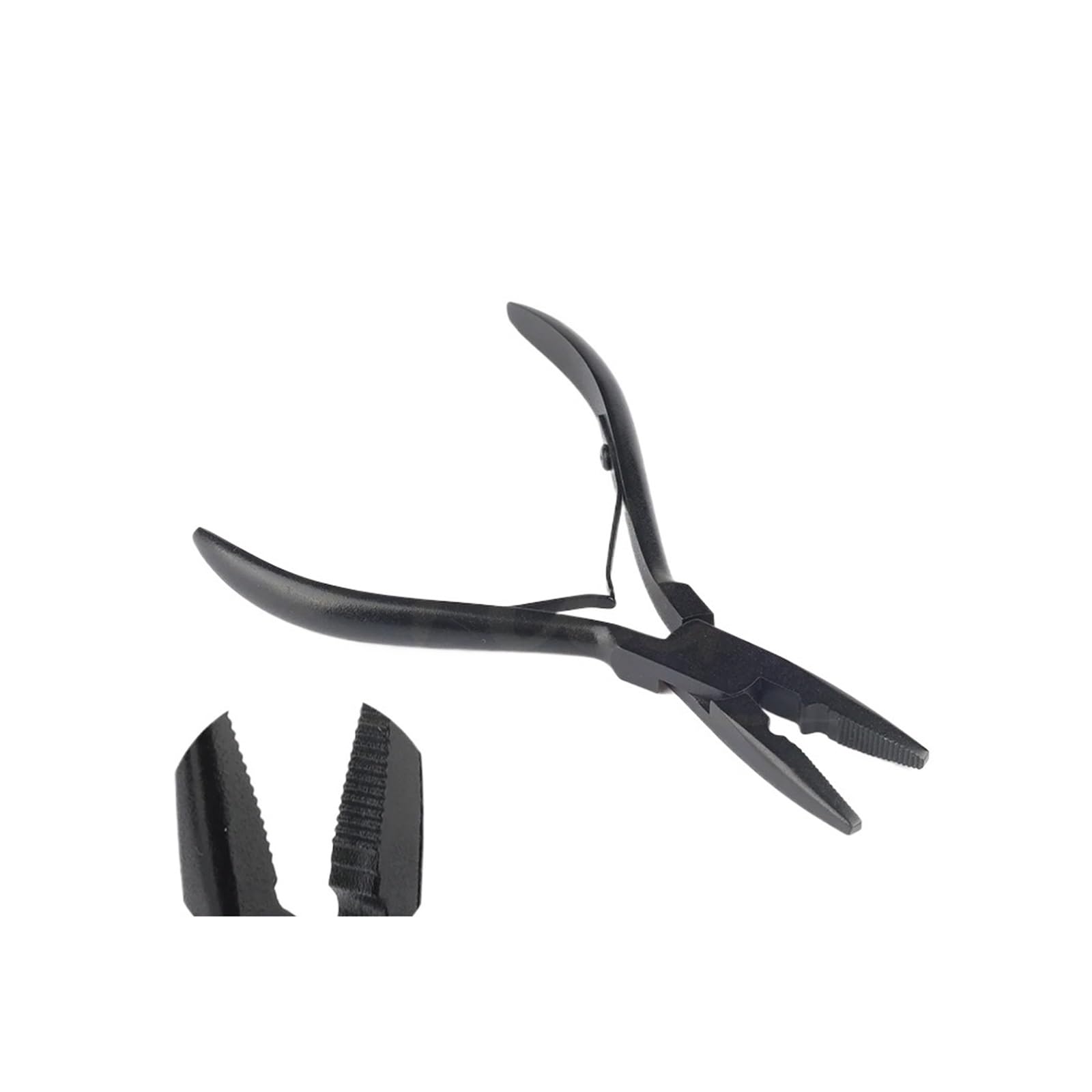 Alicates para Extensiones Pelo Alicates for extensiones de cabello | Micro anillos, cuentas, alicates de microeslabones más cercanos for coser extensiones de trama, plumas(Silver)