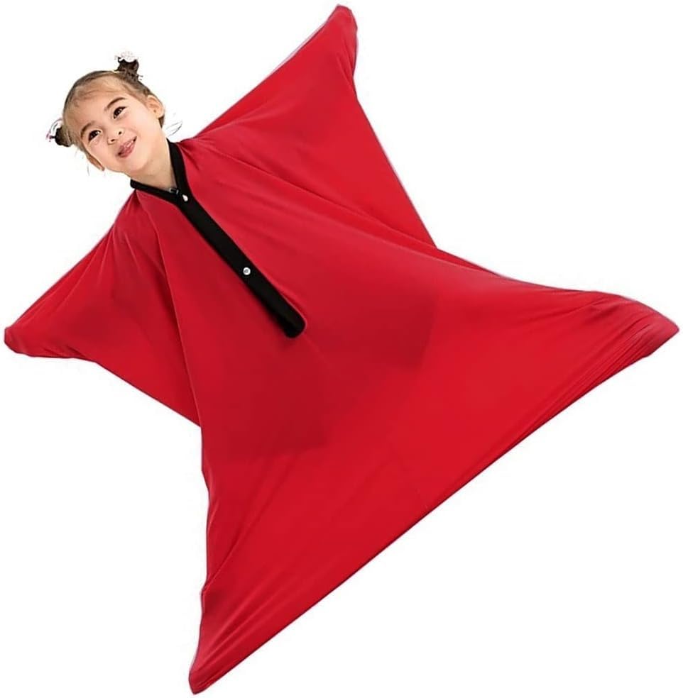 Sac de coordination pour enfants aux besoins spéciaux : chaussette sensorielle rouge anti-stress