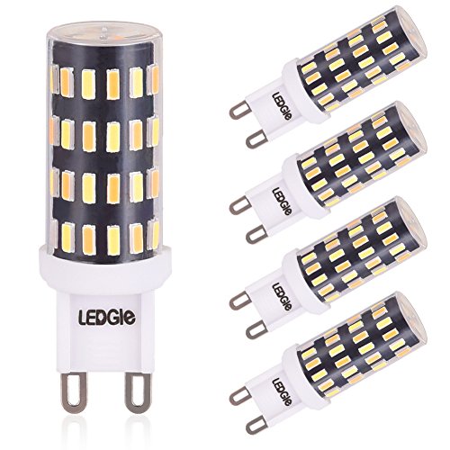 LEDGLE [Nuova versione] 5 x G9 LED Lampadine del