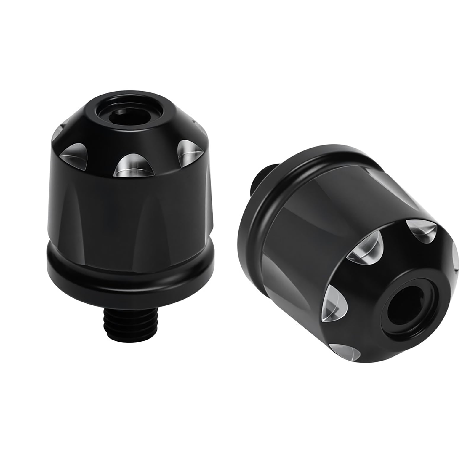 Ljmyy Pack of 2 Stainless Steel Handlebar End Weights for 2024+ Reduce Vibrations and Fatigue During Long Rides