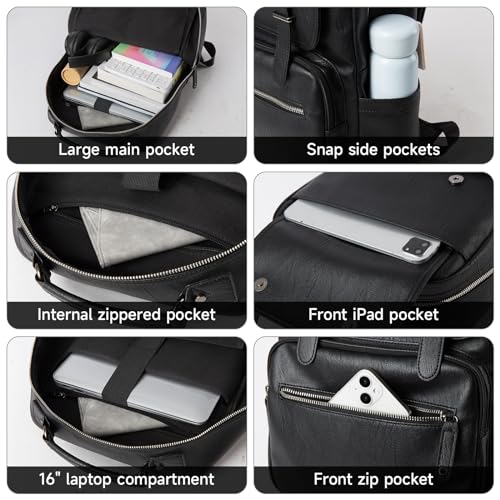 Cartable ordinateur imperméable style décontracté et tendance pour les trajets quotidiens - 5