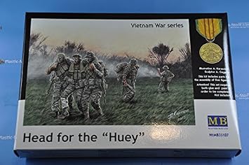 Master Box Head for The Huey, Vietnam War Series 5 Figures 1/35 35107
