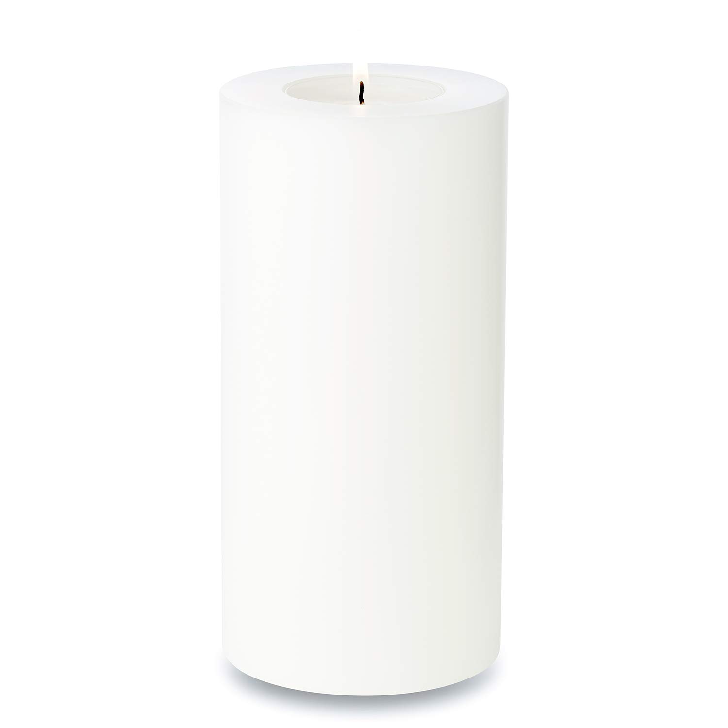EDZARD porta tealight, candele permanenti Cornelius Pine, altezza 21 cm, circonferenza 10 cm, adatti per maxi tealight, resistenti al calore fino a 90°