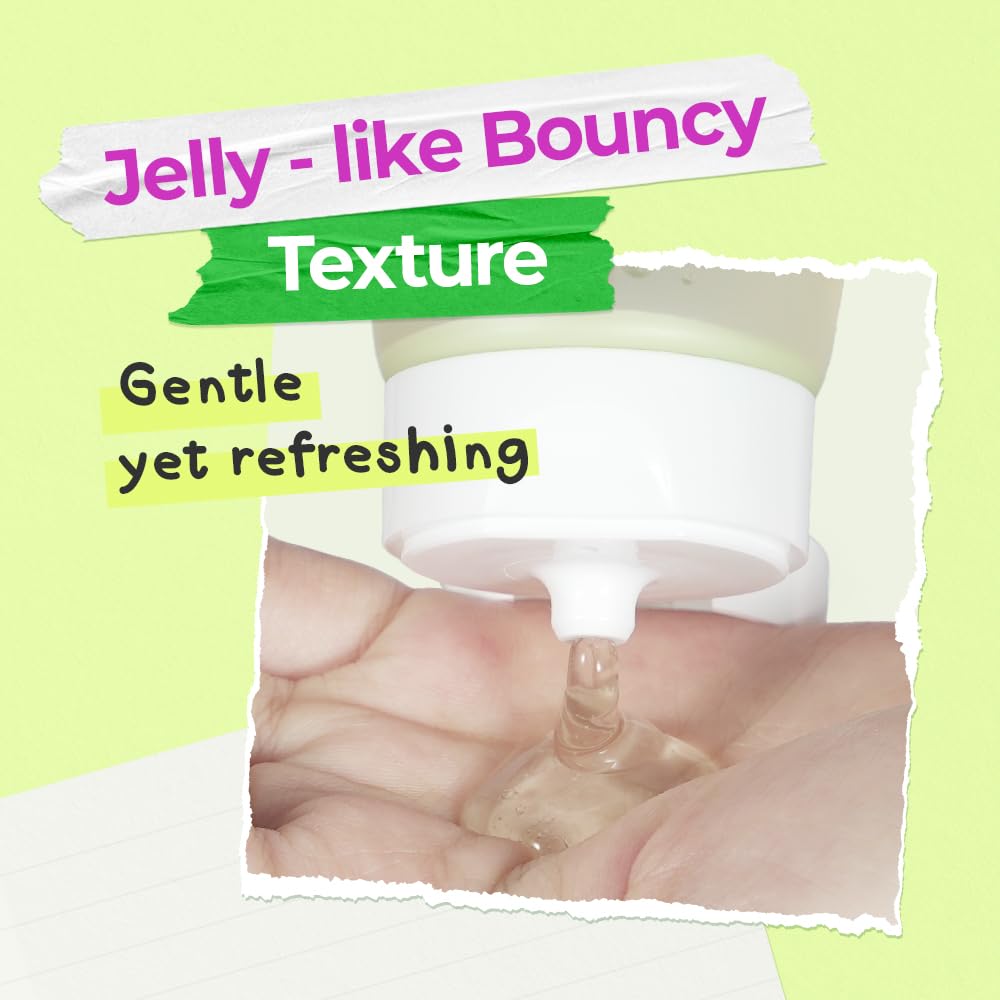 SAM'U Born Panthenol Jelly Wash, Korean Face Cleanser, Low pH Hydrating Gentle Bubble Cleanser, Korean Skin Care for All Skin Types (100ml/3.38 oz) - Image 3