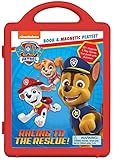 Nickelodeon PAW Patrol: Racing to the Rescue!: Book & Magnetic Play Set