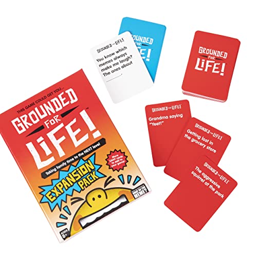 WHAT DO YOU MEME? Grounded for Life Expansion Pack – The Ultimate Kid Game – Designed to be Added to Grounded for Life Core Card Game – Ages 8+ - image 5