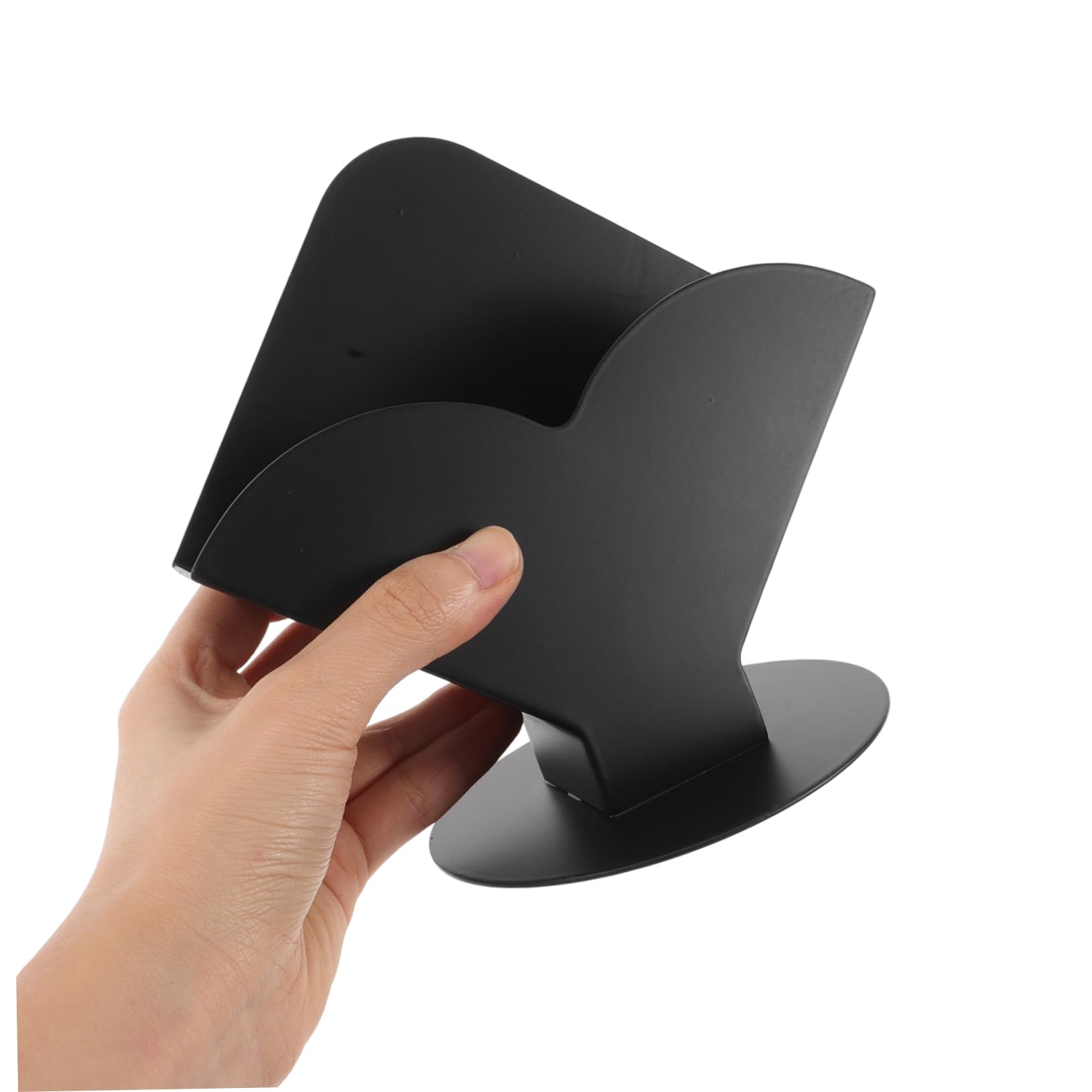 Yardenfun Servilletero de Cóctel de Acero Inoxidable Negro Dispensador Rápido y Diseño Moderno, Adecuado para Restaurantes Occidentales y Fiestas