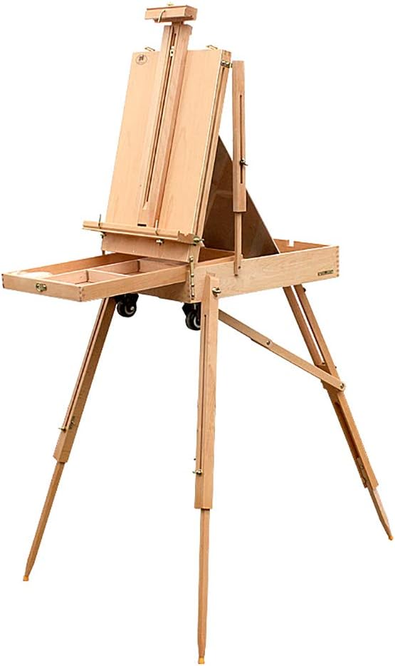 cavalletto con cassettiera