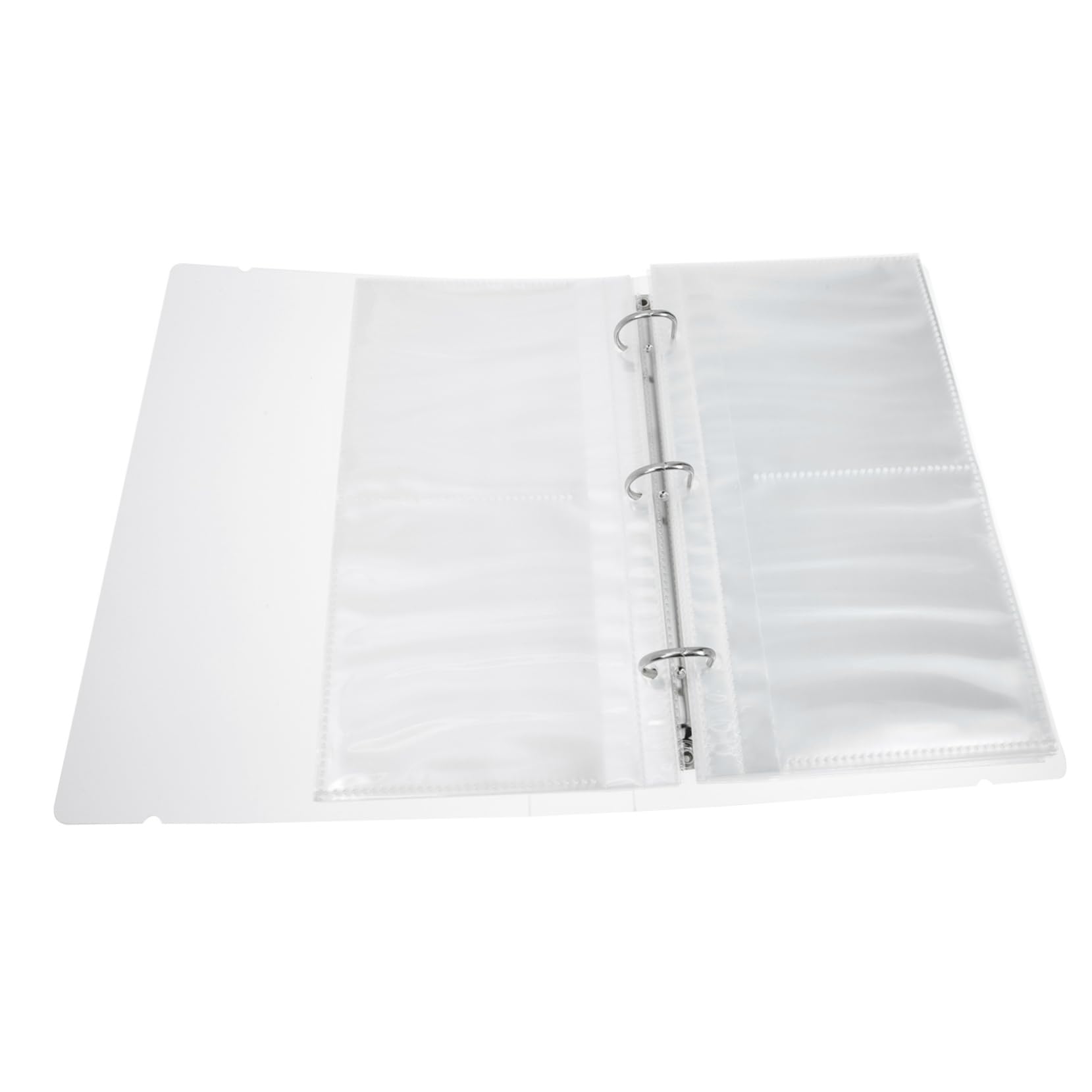 STOBAZA Art Portfolio Album Drawing Stick Storage Artwork Bag for Supplies Portable Artwork Organizer Postcard Sleeves