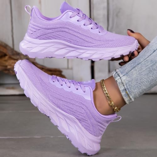 Image of Womens Tennis Shoes Sneakers Walking Running Gym Athletic Slip Resistant Shoes Casual Workout Shoes for Women Lightweight Breathable Comfortable