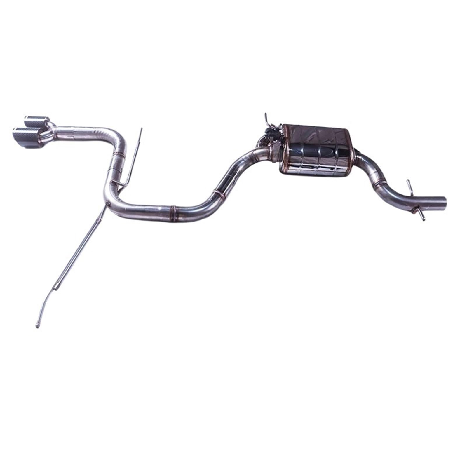 Turbo Splitter Zawór Pasuje do Volkswagen EOS 2.0T Catback 304 ze stali nierdzewnej regulowany tłumik wydechowy o wysokiej wydajności Zawory przedmuchy