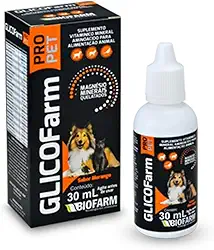 Glicofarm Pro Pet – Suplemento Vitamínico, Mineral e Aminoácido Para Cães, Gatos e Pets Exóticos | Marca – Biofarm