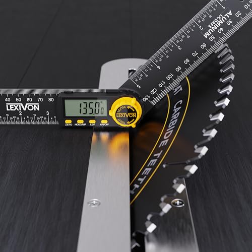 Lexivon LX-DAF10 Aluminum Digital Angle Finder Gauge thumb #6