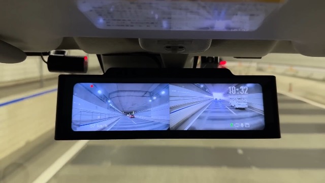 Amazon.co.jp: PORMIDOAUTO ドライブレコーダー ミラー型 3カメラ分離
