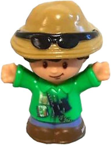 Pieza de repuesto para Safari Playset – Fisher-Price Little People Share and Care Safari FHF35 – Incluye 1 figura de Zookeeper