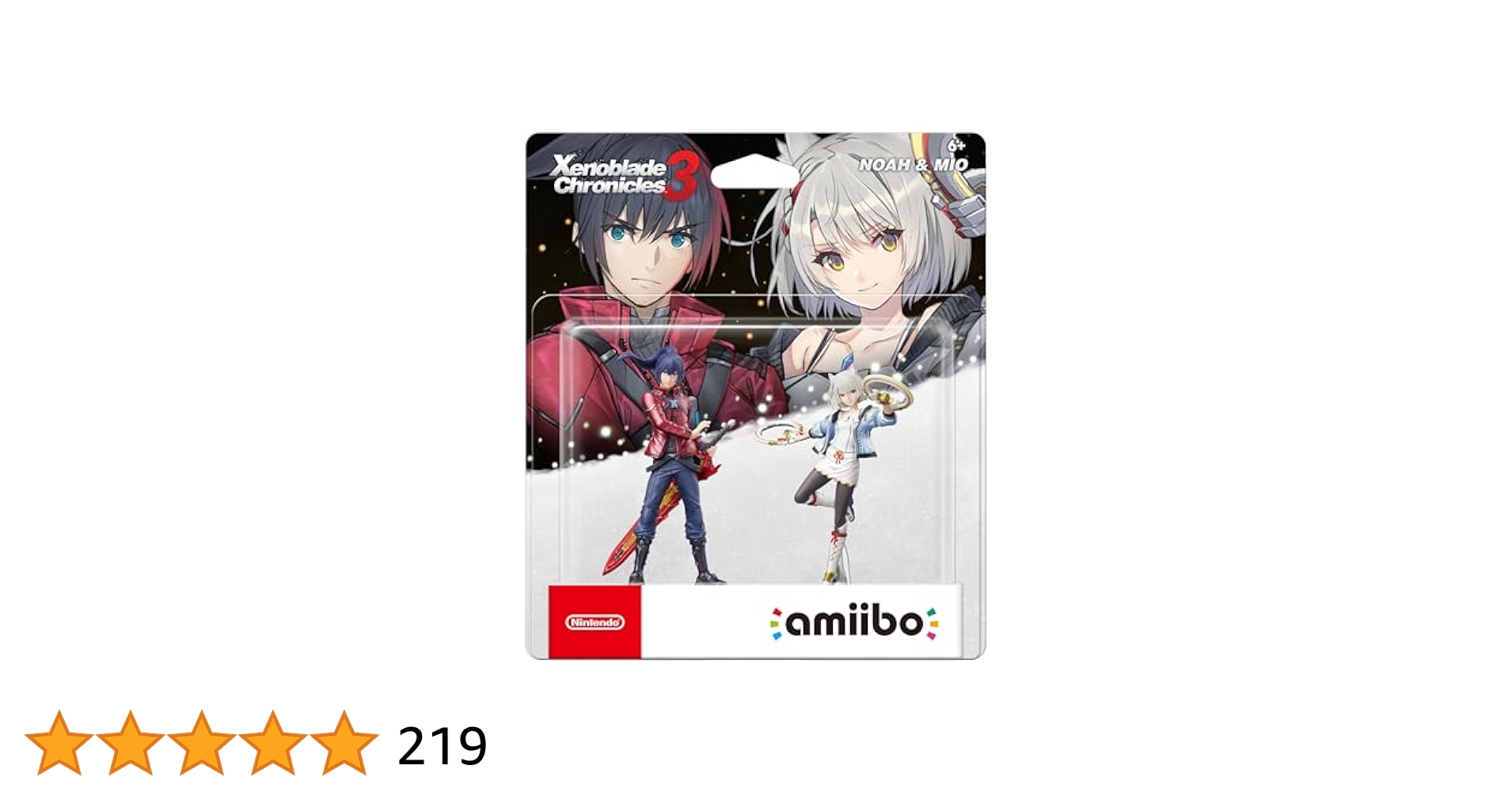 Xenoblade3 ソフト amiibo Nintendo Switch Nintendo Switch AMIIBO: Noah+Mio Xenoblade Chronicles Series