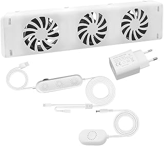 Heizkörper Ventilator 3.0|Heizkörperventilatoren mit Automatischer Temperaturkontrolle|energieeffizienter Heizungsventilator|Geräuscharm|Kompatibel mit MXRV-25-S01/S02/S03/P01/P02/P03(MXRV25-S01)