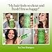 Clarifying Shampoo for Build Up & Oily Hair - Tea Tree Shampoo for Men and Women with Rosemary Essential Oil for Oily Hair and Scalp - Color Safe Vegan Sulfate Silicone & Paraben Free (12 Fl Oz)