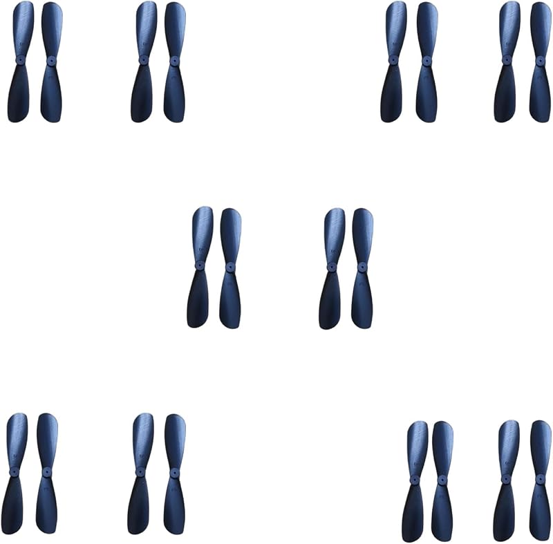 Rc Plane Propeller, 20 PCS UAV Propeller Blades Nylon 1.81-inch Blade Shaft 0.03-inch Positive and Negative mini UAV Propeller Aircraft Parts for Remote Control Gliders skrnrhrery