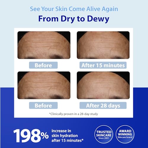 Dr. Denese SkinScience HydroShield Retinol Serum for Face 4 oz – Dermatologist Tested Hydrating Serum, Contains Retinol and Ceramides for Deep Moisture - Cruelty Free
