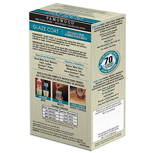 Image of FAMOWOOD? GLAZE COAT CLEAR EPOXY QUART KIT