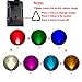 Starsprairie Solar Lights Outdoor Colored Waterproof 7 LED Color Changing Solar Spot Lights Landscape Spotlight for Yard Garden Patio Lawn 2 Pics