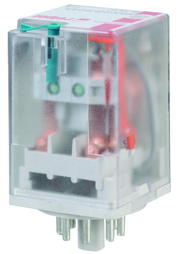 Hq Tec Silver/Gold Octal 11-Pin Relay, 10A, 3Pco, 24Vdc, Coil Resistance 430Ohm, Coil Type Dc, Coil Voltage 24V, Contact Configuration 3Pco, Contact Current 10A, Contact Material Alloy, Contact Voltage Vac 4