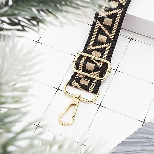 Image of TANOSII Wide Purse Strap Adjustable Replacement Shoulder Crossbody Strap Handbag Strap
