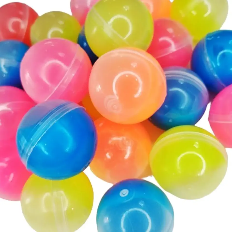 Kit de Geleca Slime Colorida com 50 Cápsulas - Diversão Criativa e Educativa para Crianças, Perfeito para Festas e Lembrancinhas