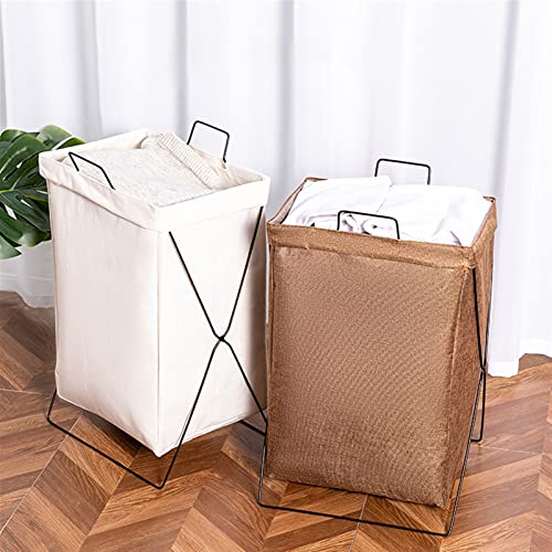 Panier à linge sale pliable en tissu imperméable pour optimiser le rangement de la maison