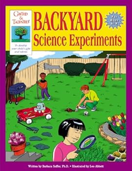 Paperback Gifted & Talented Backyard Science Experiments: For Ages 6-8 Book
