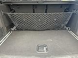 EACCESSORIES EA Rear Trunk Organizer Cargo Net for BMW X3 2011-2024 - Envelope Style Cargo Net for SUV - Premium Mesh Elastic Car Trunk Organizer Vehicle Carrier Storage - Compatible with BMW X3