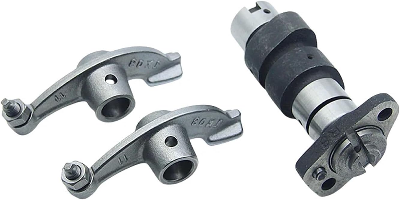 Motorcycle Racing Camshaft & Rocker Arm Assembly Compatible With PCX125 PCX150 WW125 SH125 CF150-3 CF150-C 150NK 125ST Engines Parts(One Set)