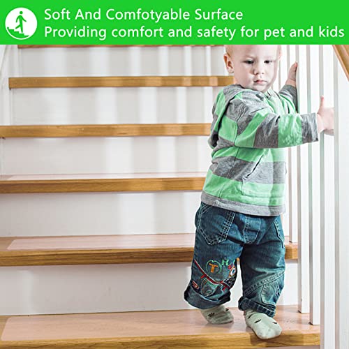 Cosimixo 4" X 33Ft Clear Anti Slip Tape Waterprooft, Non-Slip Stair Treads Tape Traction, Boats, Stairs, Transparent, Soft, Comfortable For Bare Feet #TOP3