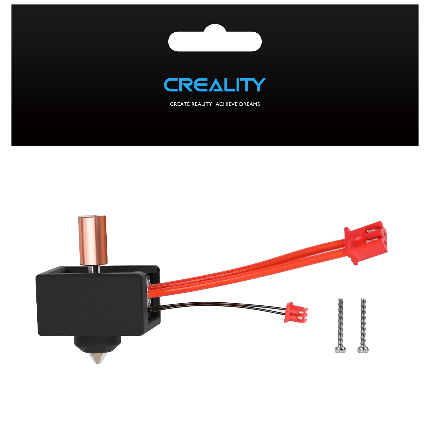 Creality Kit de bloc chauffant Sprite Extrudeuse Thermistances supplémentaires haute température Pro 300 ℃ 572 ℉ Hotend pour Ender-3 S1 Plus, Ender-3S1, Ender-3S1 Pro, CR-10 Smart Pro