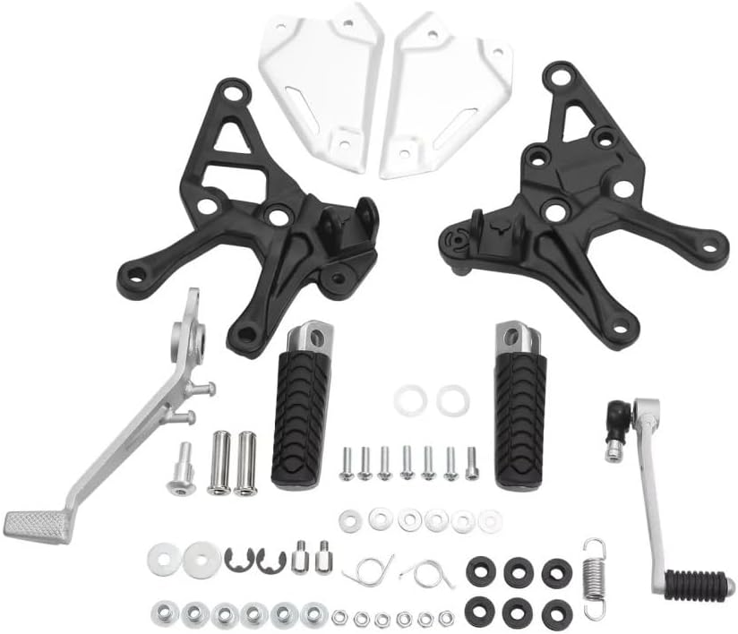 Motorcycle Front Foot Pegs Pedals Bracket Set For Z900 ABS 2017-2024 Z900 SE 2022-2024