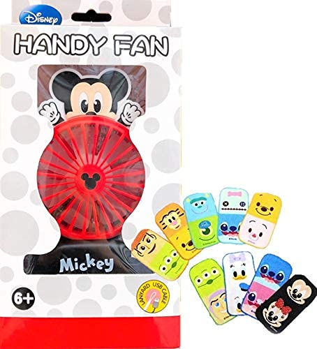 Amazon | Disney ディズニー ダイカット扇風機 ミッキー 2Way 手持ち
