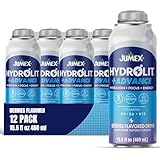 Jumex Hydrolit Advance Electrolyte Drink - Hydration Boost Vitamin Water with Ions, Choline, B3, B6, B12 & Natural Caffeine - Rehydration Sports Drinks - Blueberry Flavored Water - 15.5oz, 12 Pack